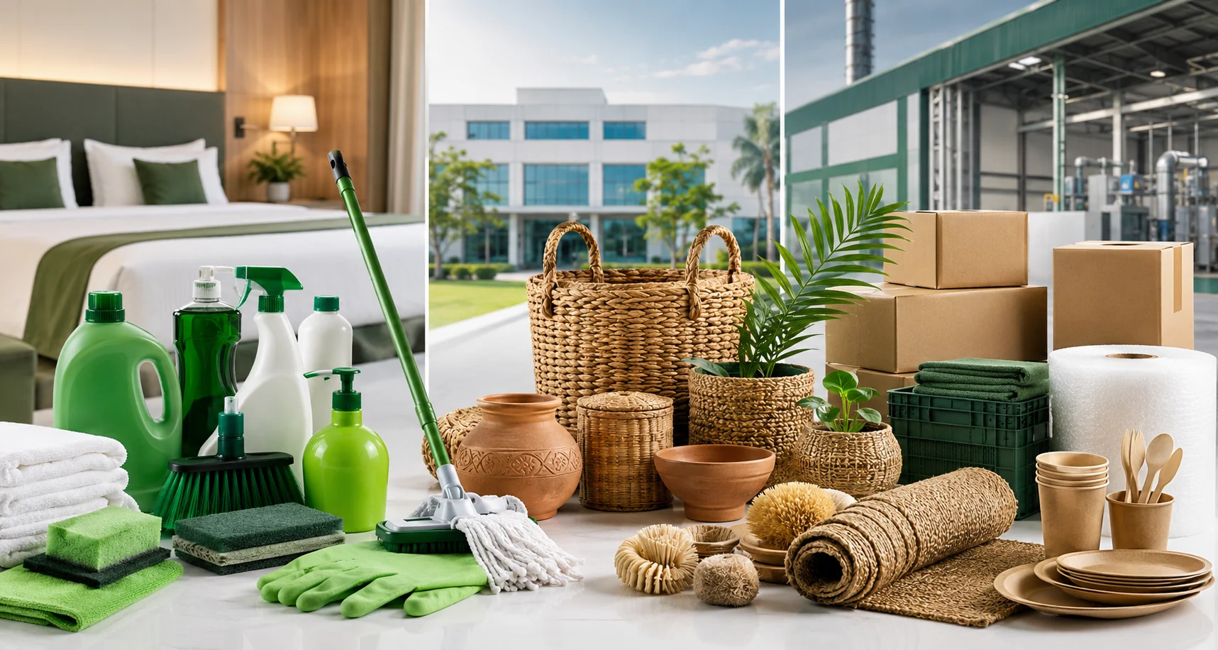 DH Enterprises cleaning, household, handicraft and institutional supply products